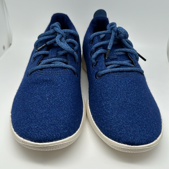 Allbirds Sams Club Exclusive Wool Blue White Women's Running Sneakers Size 10 - Picture 3 of 10